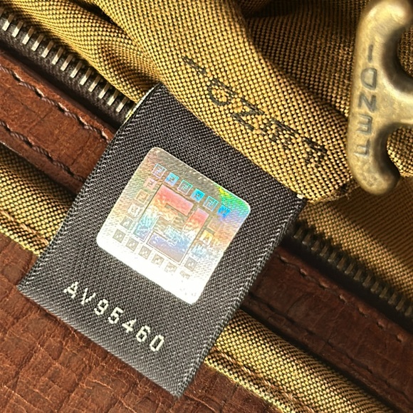 🌼🌺🌸FENDİ AUTHENTIC VINTAGE ZÜCCA DU JOUR BAG - Picture 5 of 14